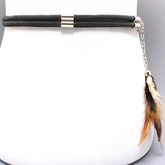 Double Drop Feather Belt (New) - iBESTEST.com