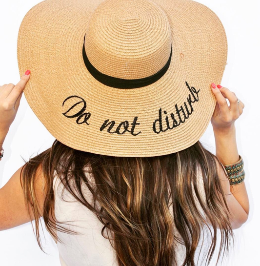 Do Not Disturb Sunhat - iBESTEST.com