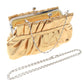 Chrome Jewel Clutch