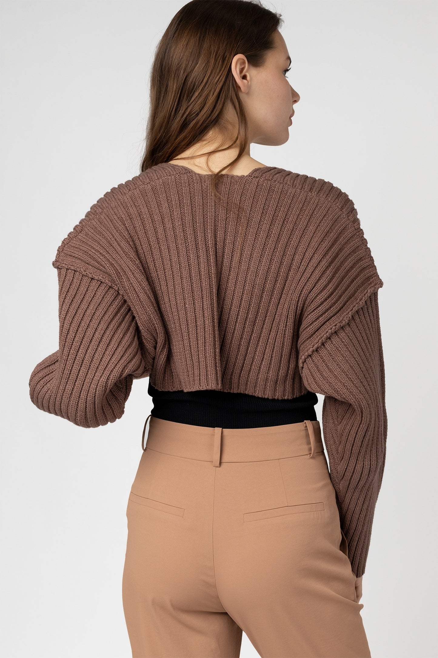 Mocha Shrug Sweater