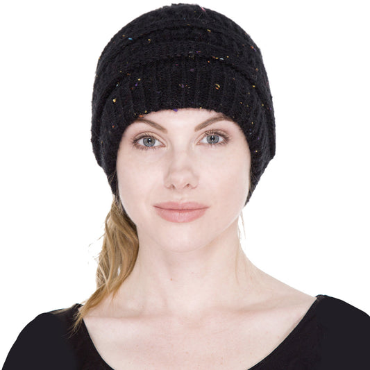 Ponytail Beanie Hat - iBESTEST.com