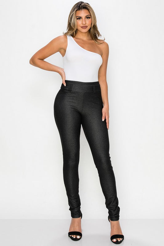 Black Skinny Jeggings (New) - iBESTEST.com